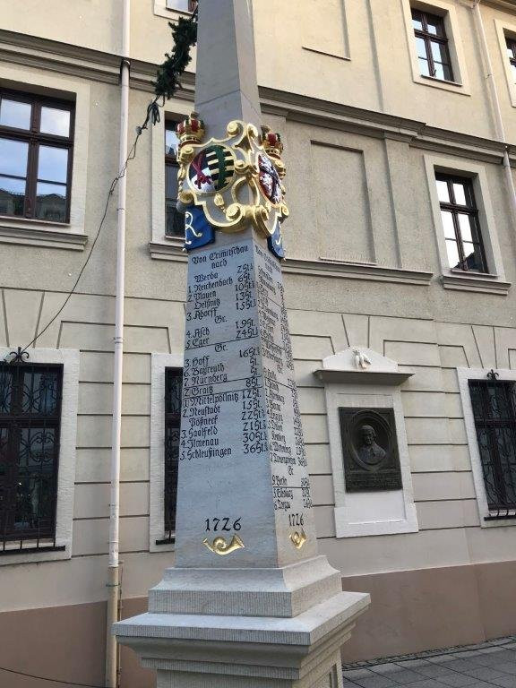 Postmeilensäule-Crimmitschau必去景点