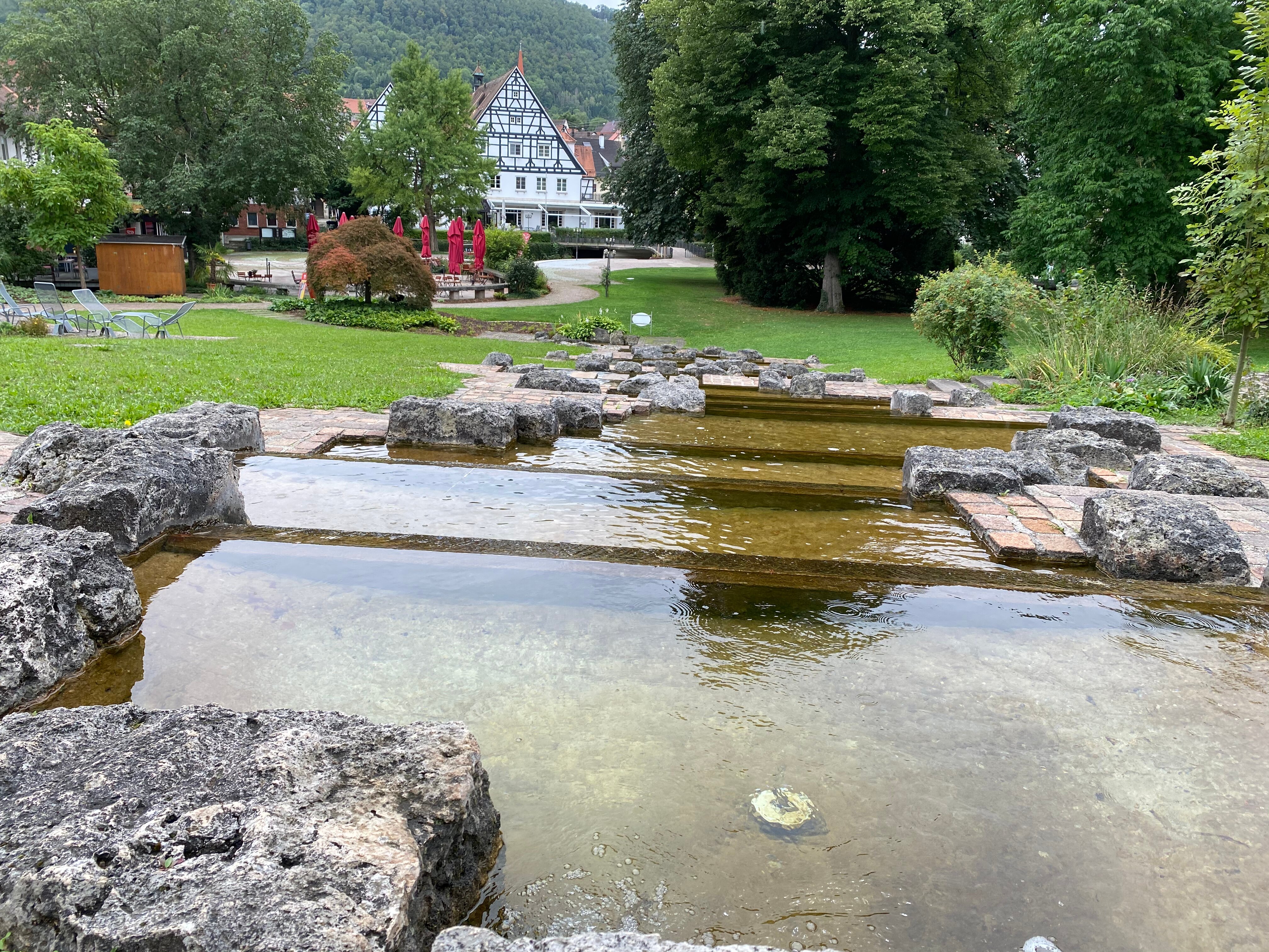 Bad Hotel Bad Ueberkingen-浴室