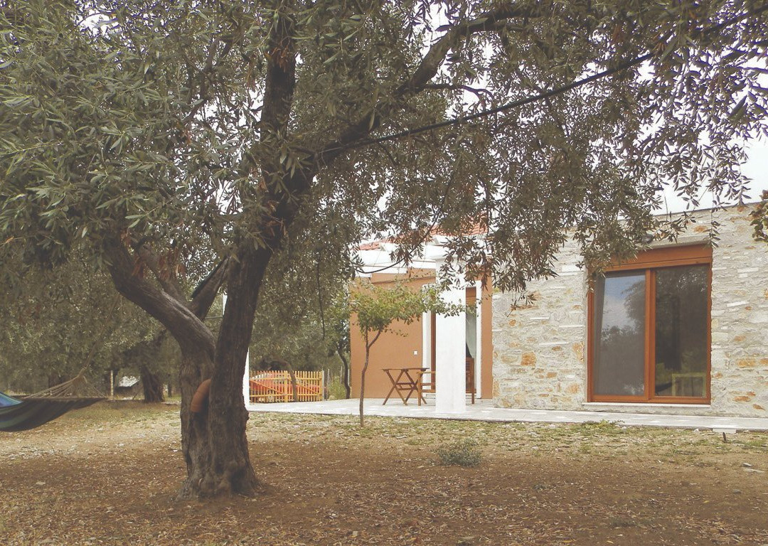 Elea Stone Houses in Organic Quiet Olive Grove, Prinos, Thassos