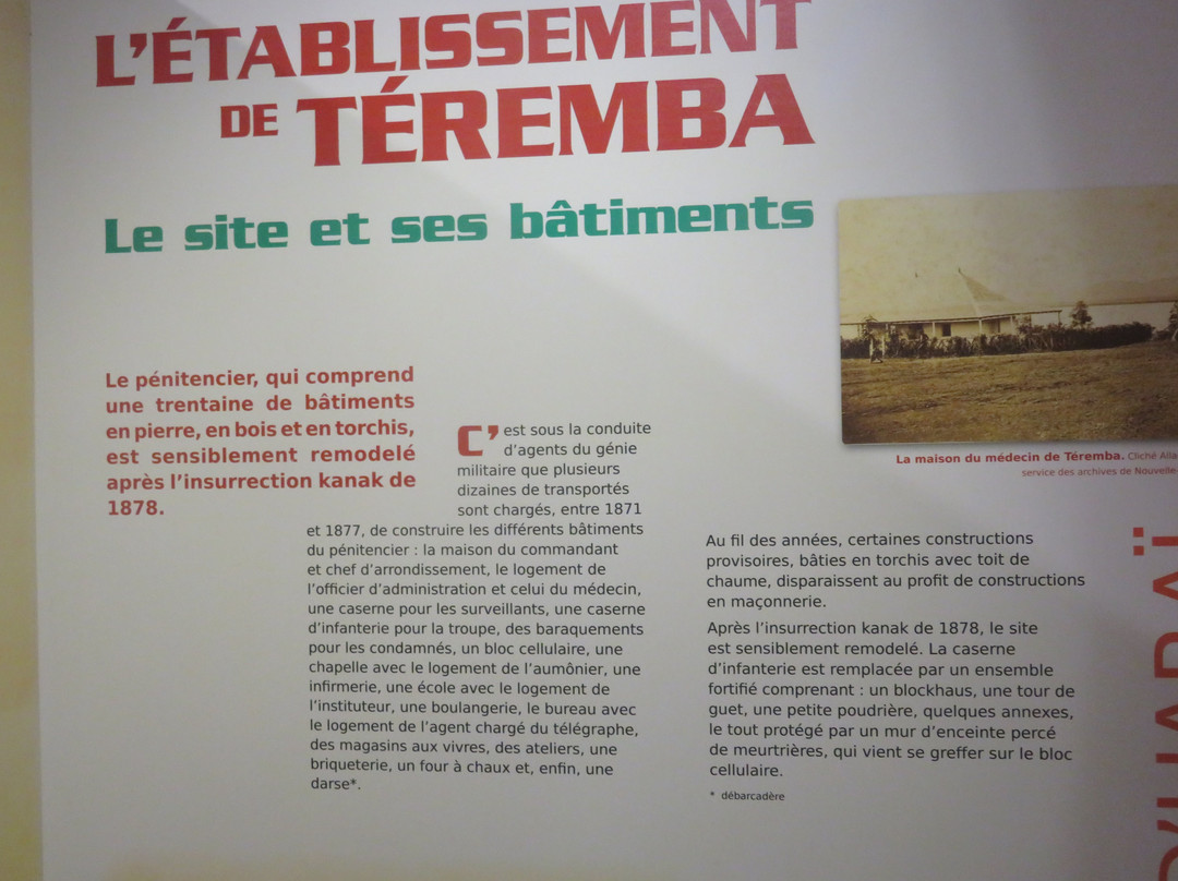 Le Fort Téremba-La Foa必去景点