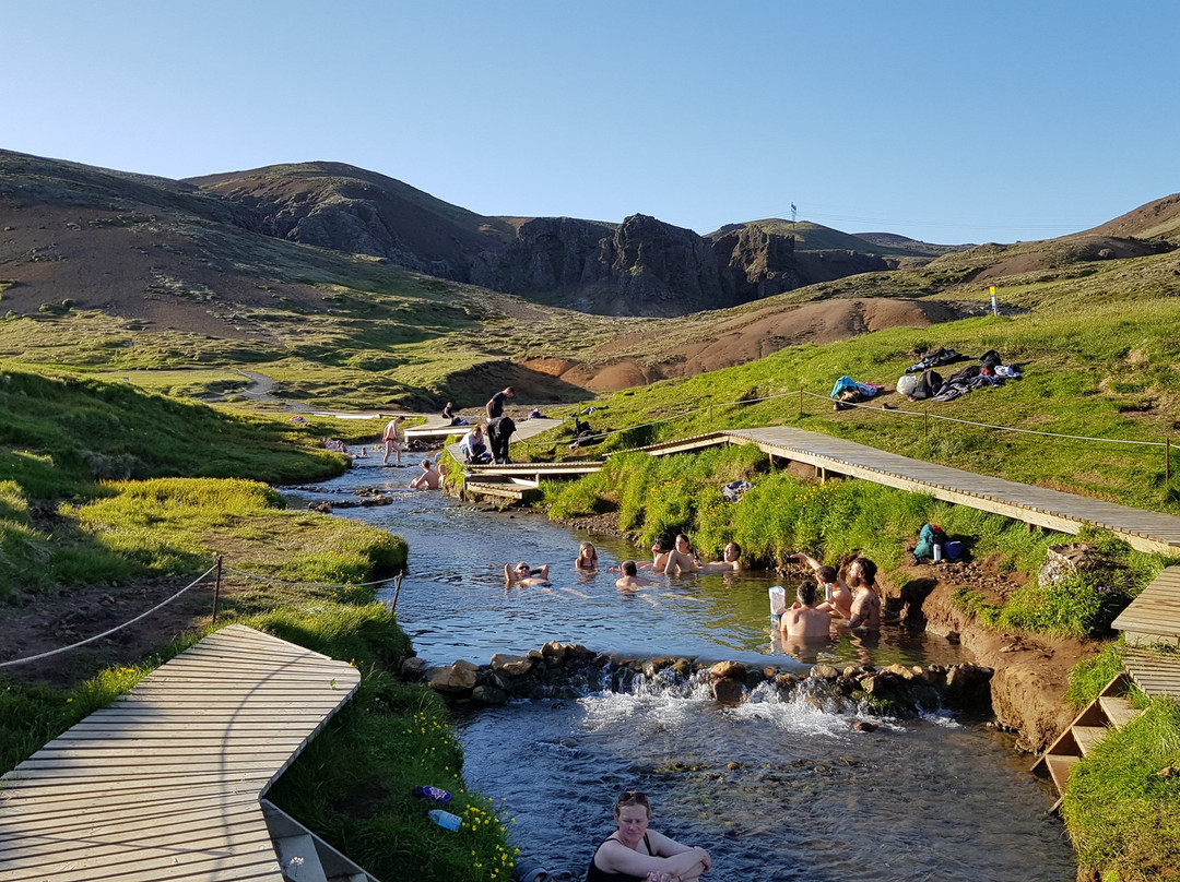 Reykjadalur Hot Springs景点图片