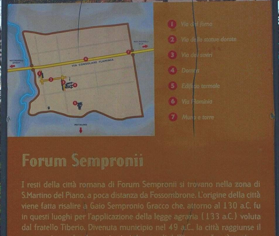 Parco Archeologico di Forum Sempronii景点图片