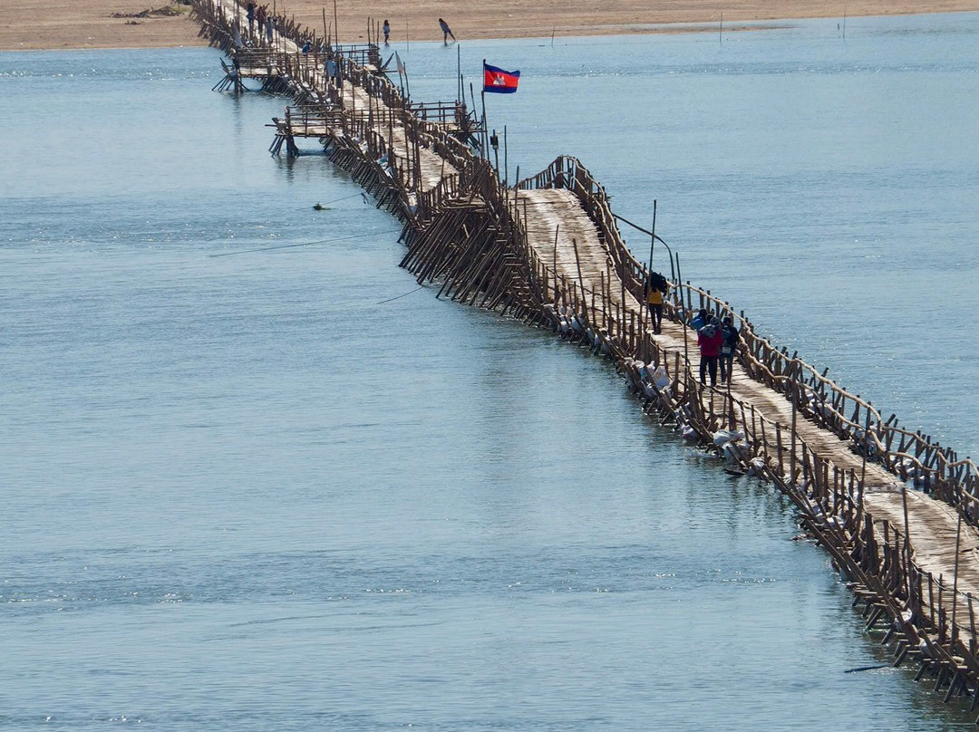 Ko Paen Bamboo Bridge-磅湛必去景点
