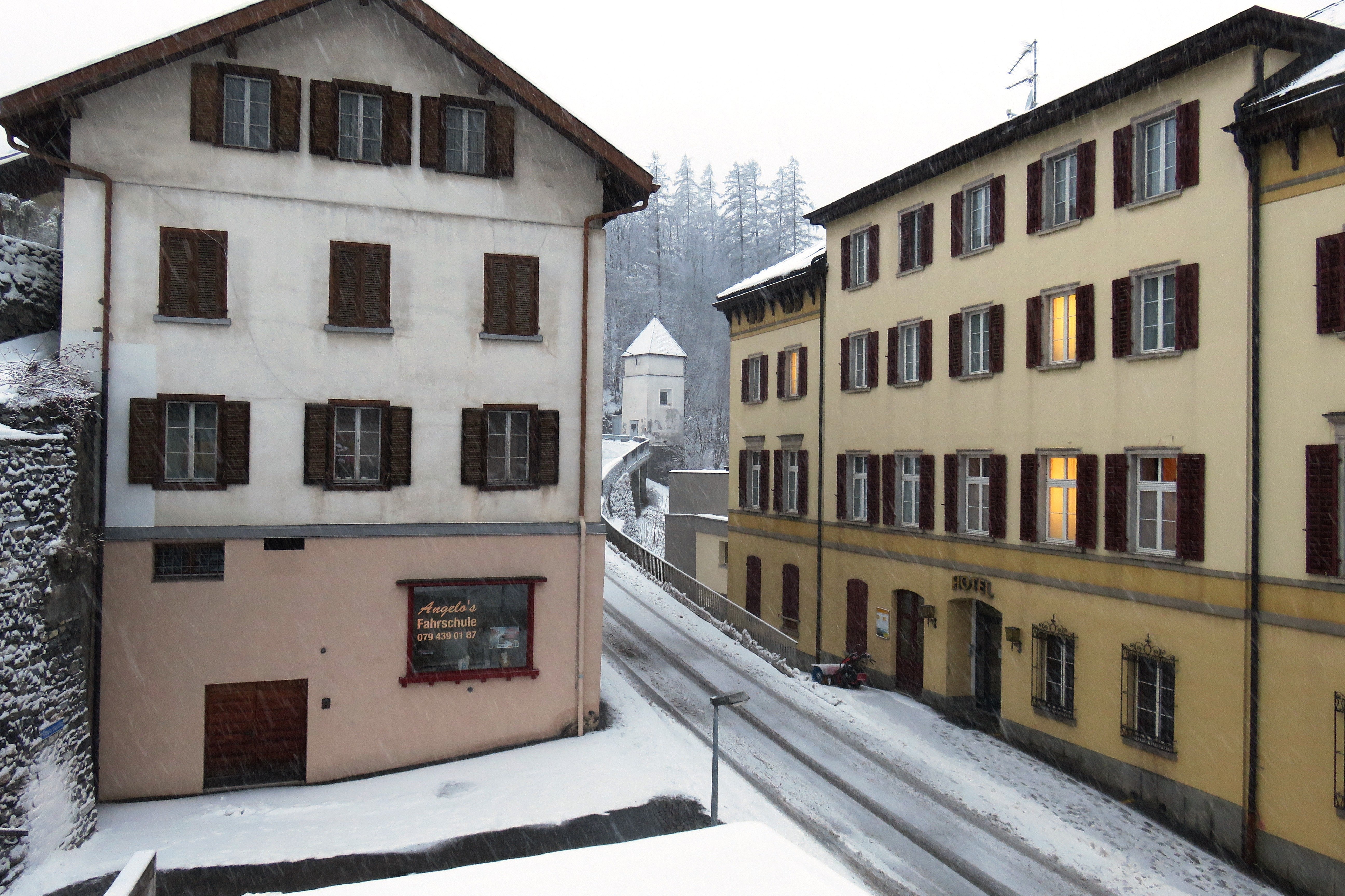 Hotel Albula & Julier-酒店景观