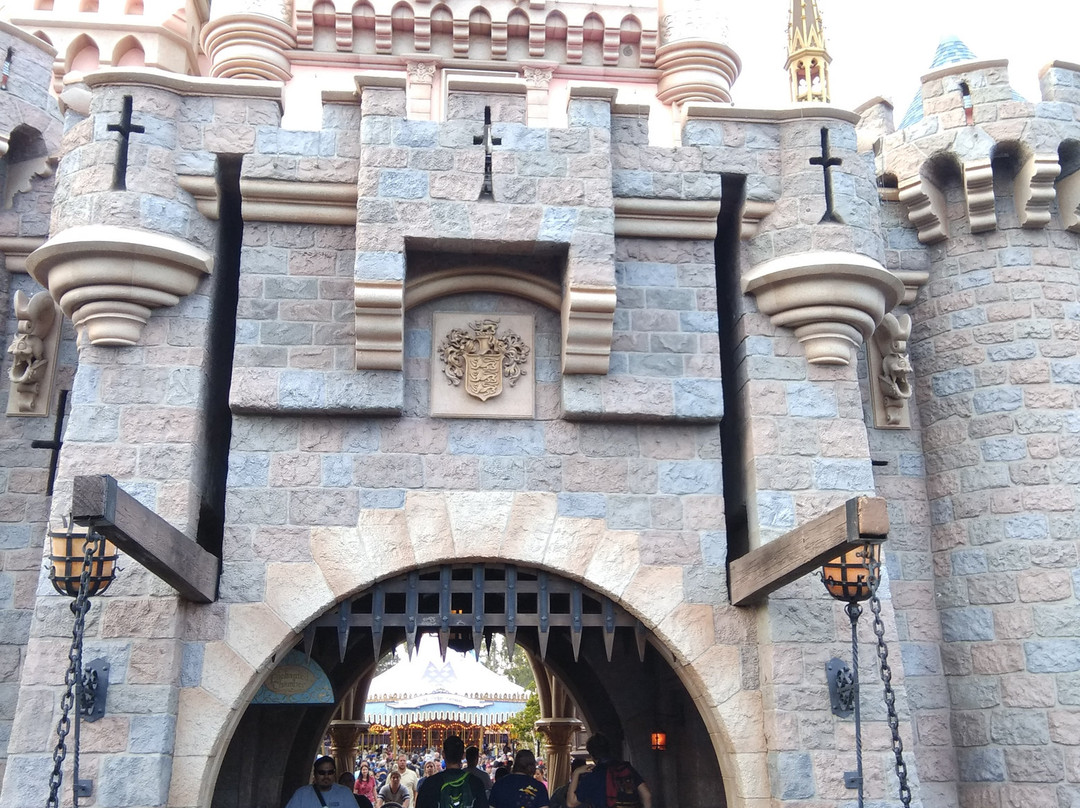 Sleeping Beauty Castle Walkthrough-阿纳海姆必去景点