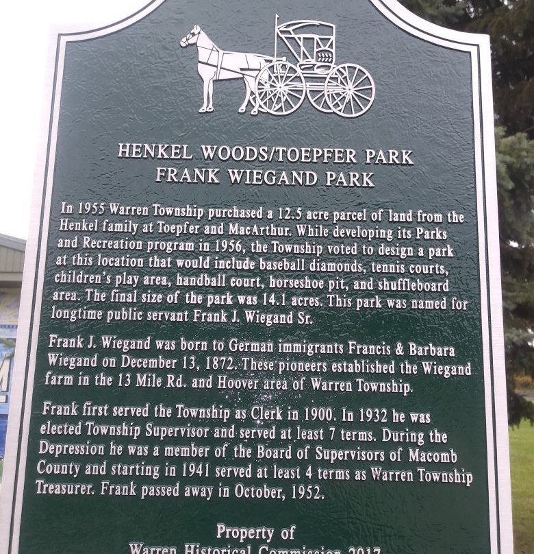 Weigand Park-沃伦必去景点