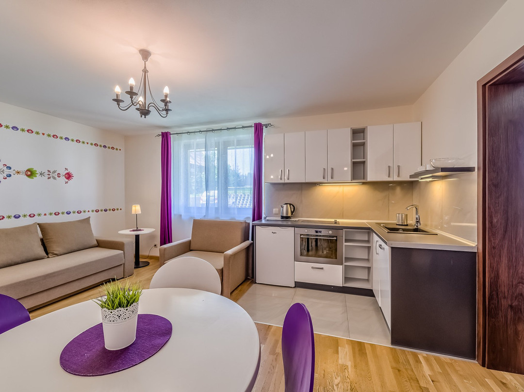 Rzepiska酒店住宿-Aparthotel Delta Bialka