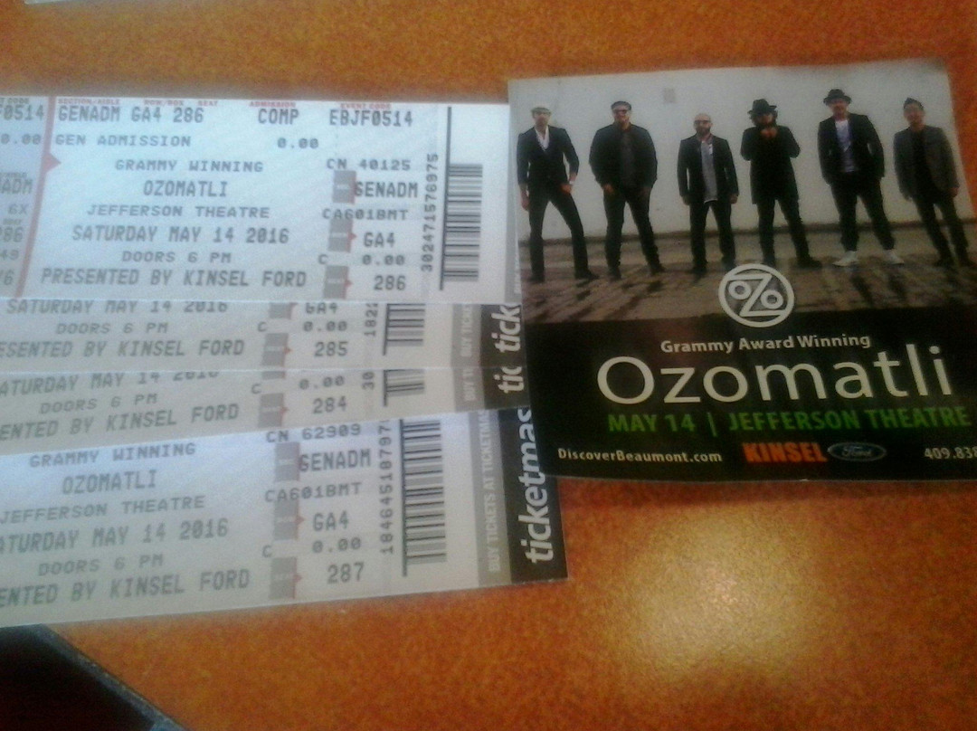 Jefferson Theatre-博蒙特必去景点