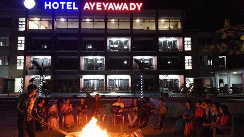 Hotel Ayeyarwady-浴室