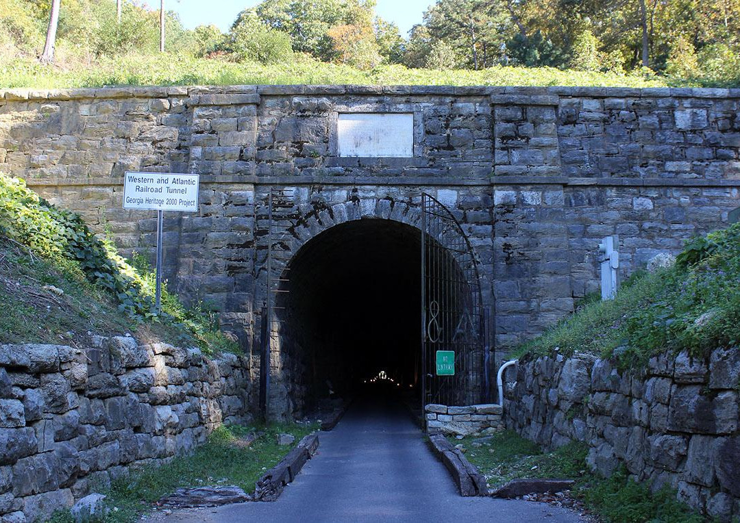 Historic Western & Atlantic Railroad Tunnel-Tunnel Hill必去景点