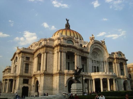 墨西哥国家美术宫-墨西哥城必去景点