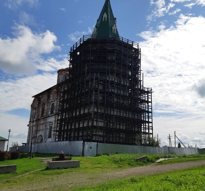 Bell Tower of the Transfiguration Cathedral-Kholmogory必去景点