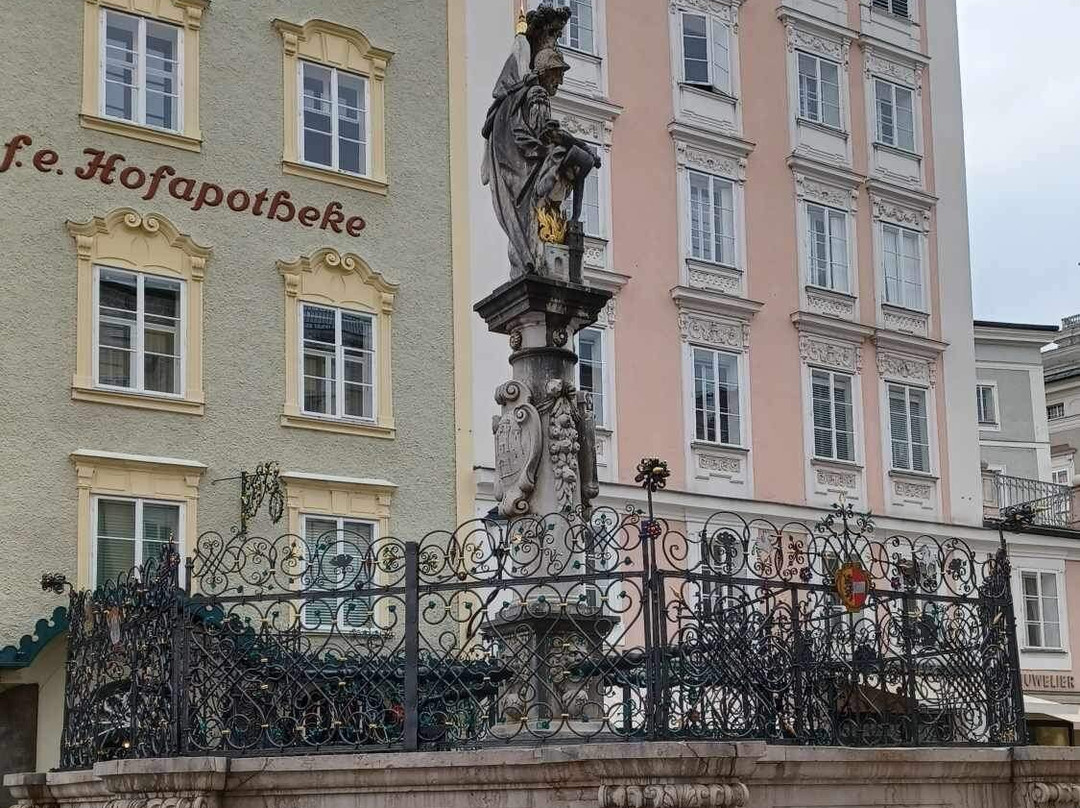 Der Florianibrunnen-萨尔茨堡必去景点