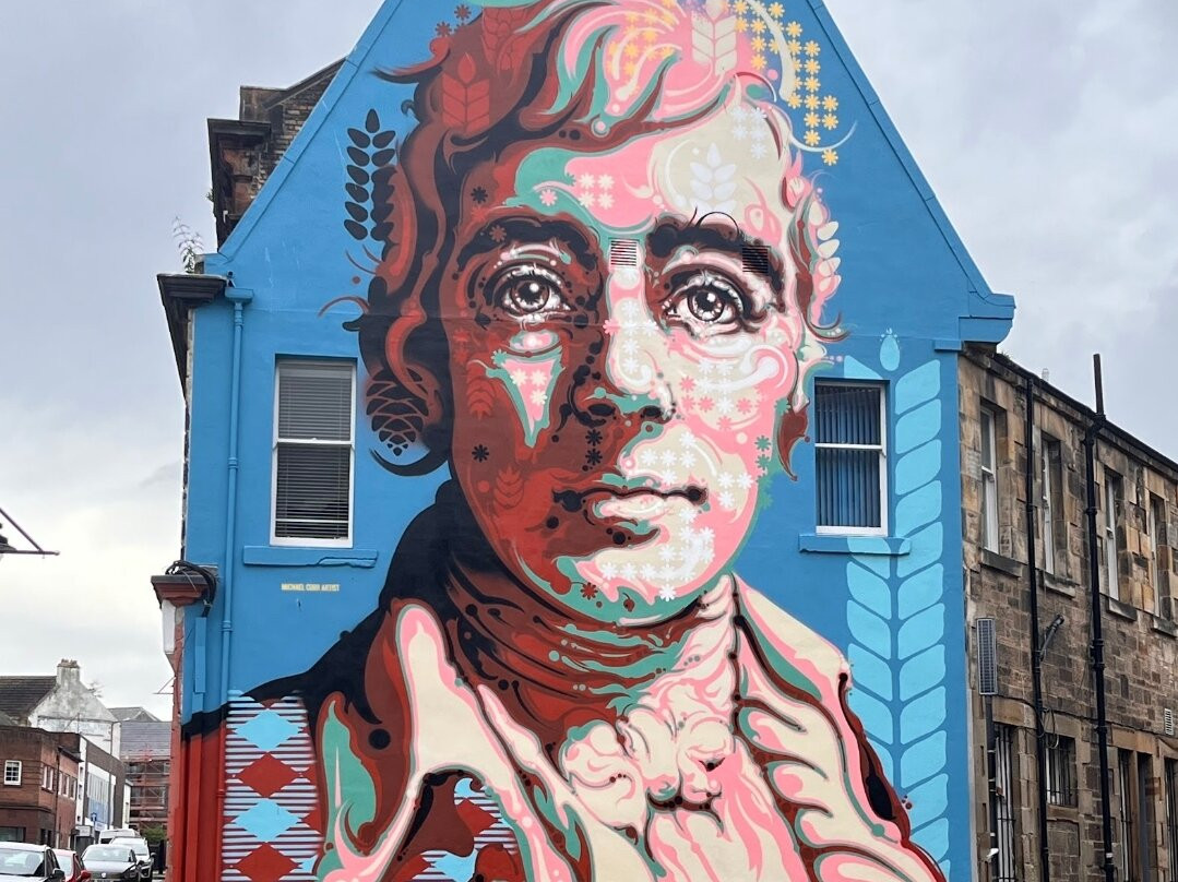 Robert Burns Mural景点图片