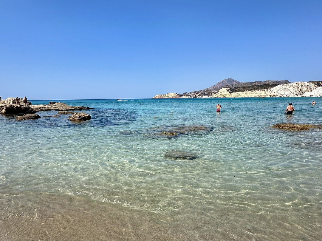 Firiplaka Beach-米洛斯岛必去景点