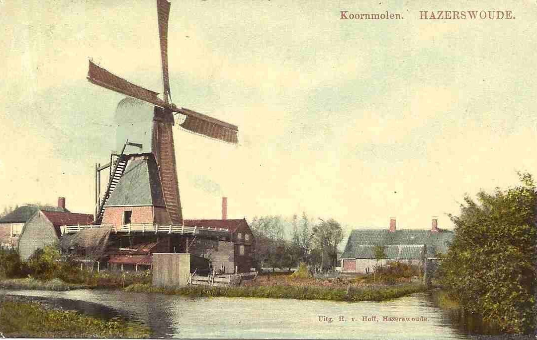 Korenmolen Nieuw Leven-Hazerswoude Dorp必去景点