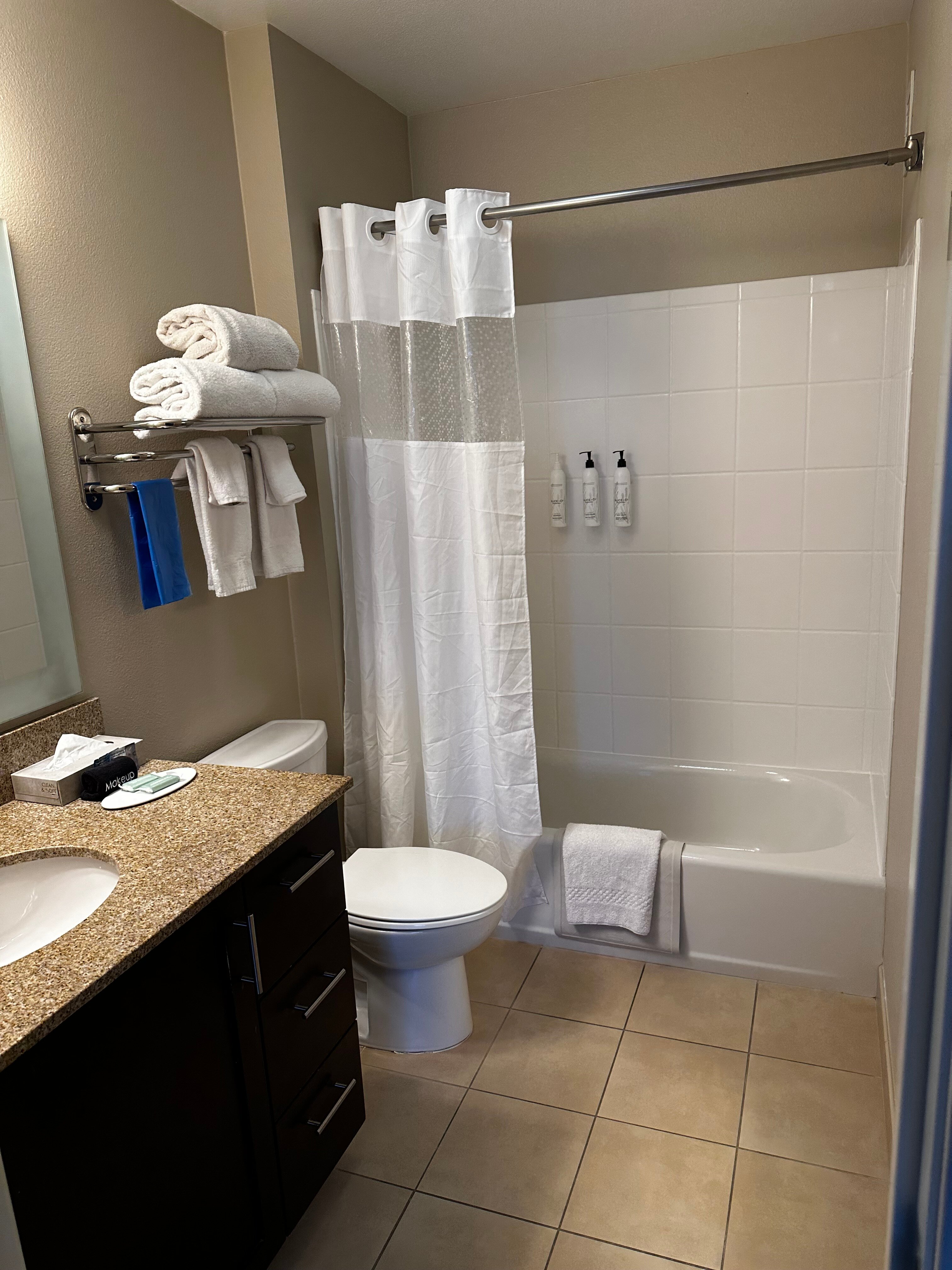 TownePlace Suites San Diego Carlsbad/Vista-浴室