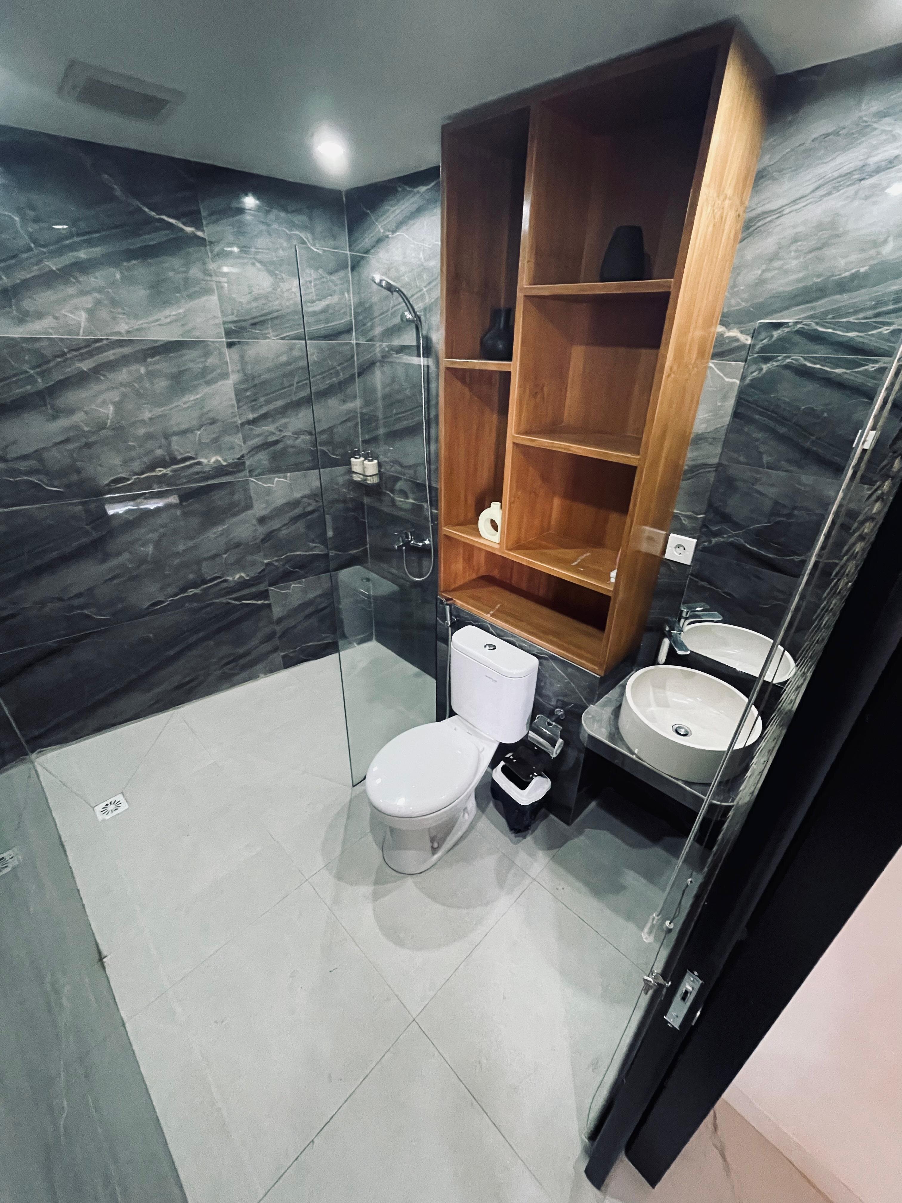 Caldera Hotel & Restaurant-浴室