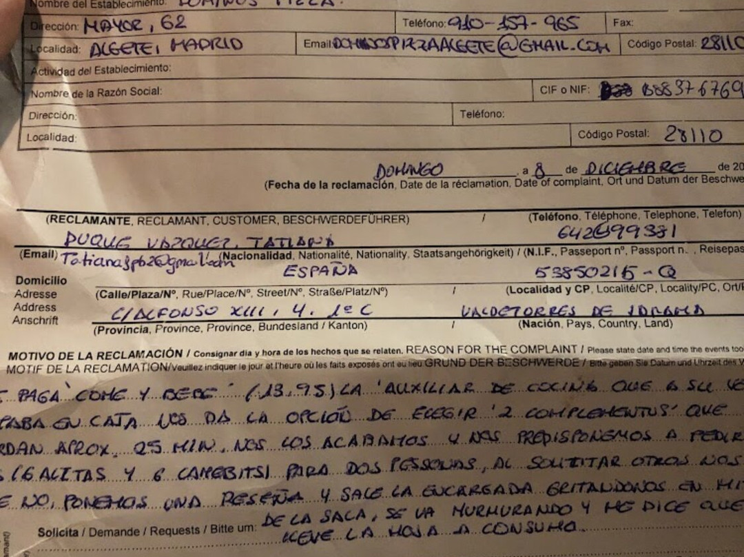 Domino's Pizza Algete