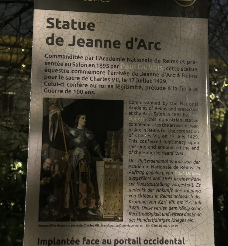 Statue De Jeanne D'Arc景点图片