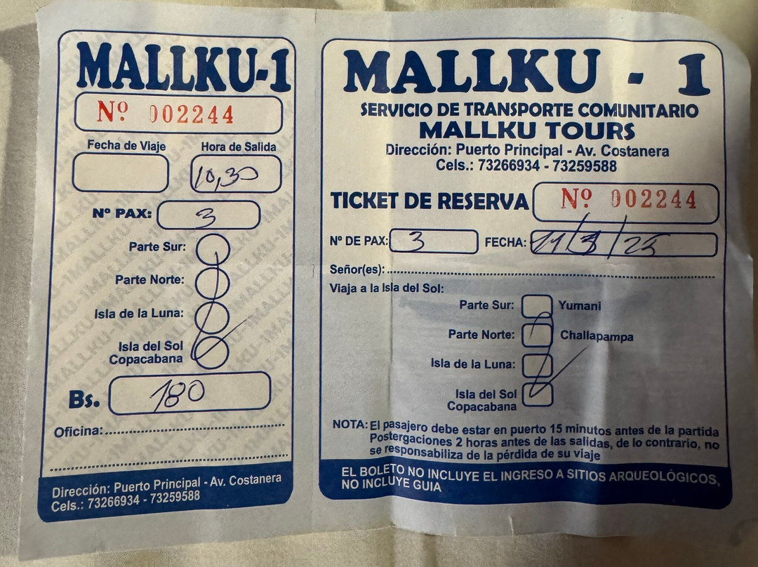 Isla Del Sol-科帕卡巴纳必去景点