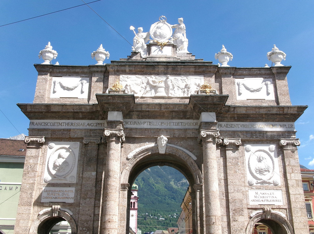 Triumphal Arch (Triumphpforte)-茵斯布鲁克必去景点