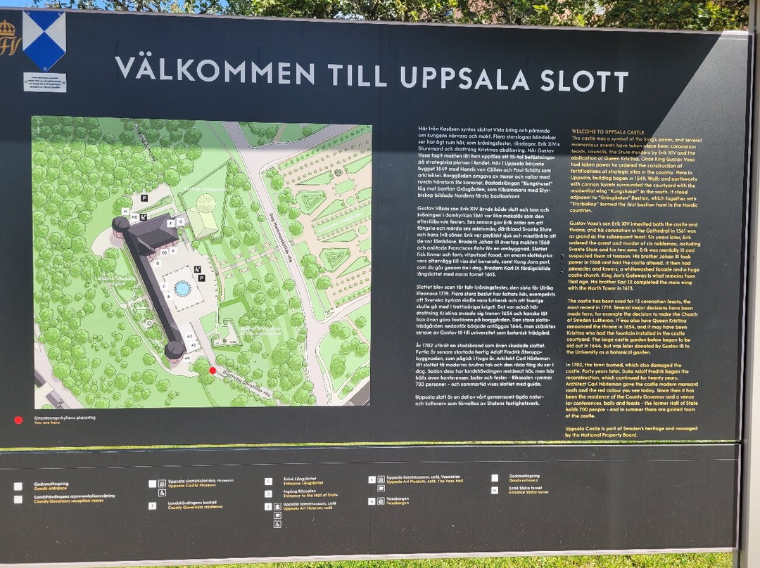 Vasaborgen Uppsala Slott-乌普萨拉必去景点