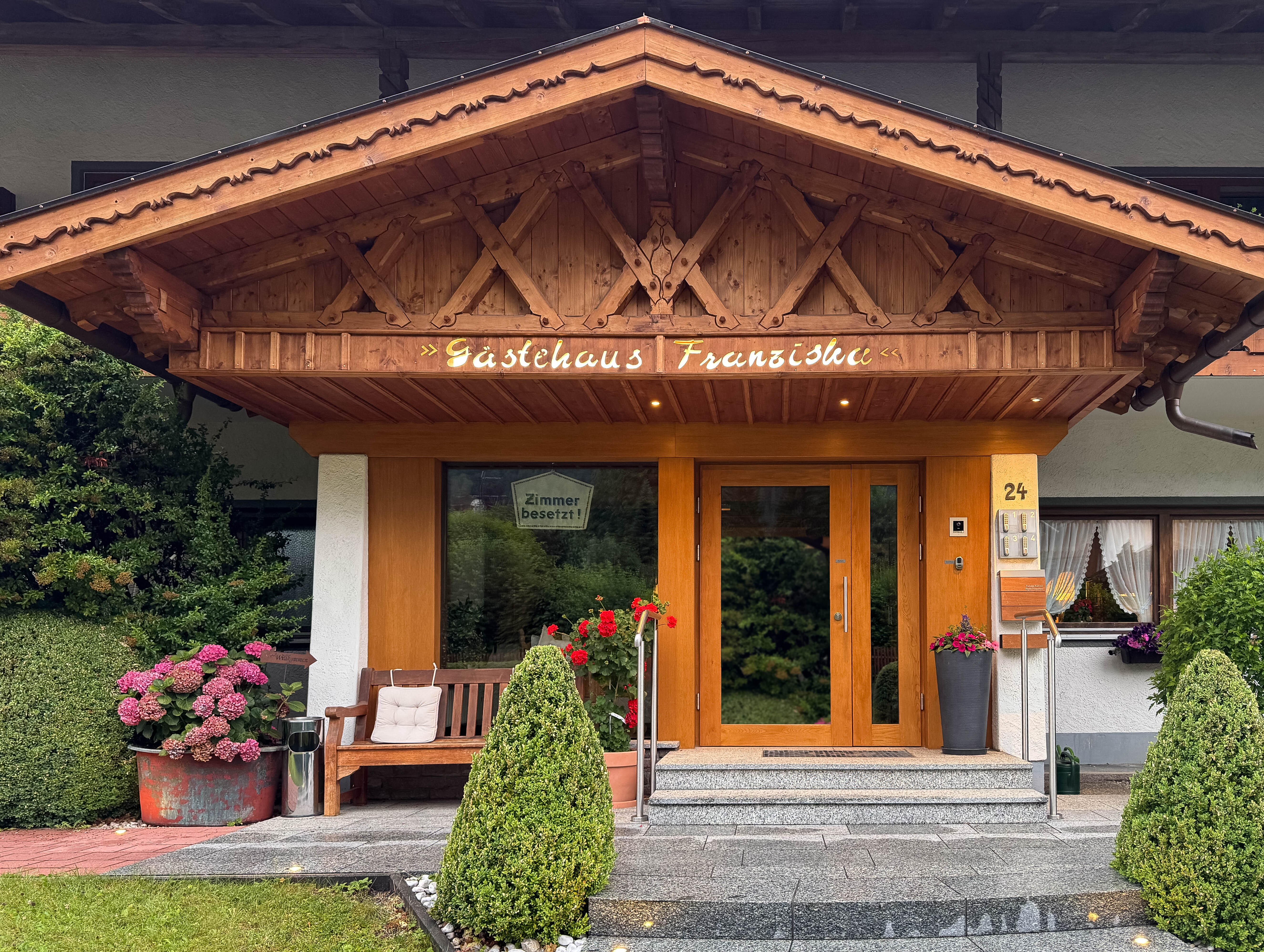 Gastehaus Franziska-浴室