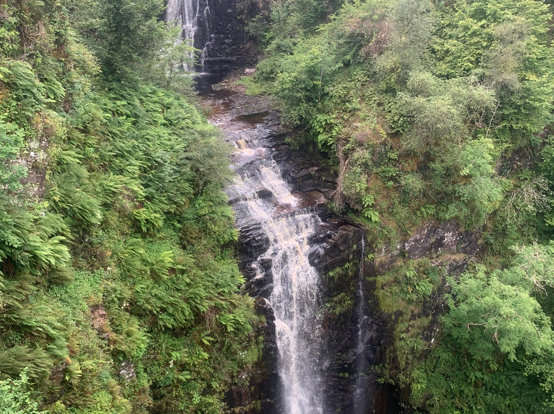 Glenashdale Falls-Whiting Bay必去景点