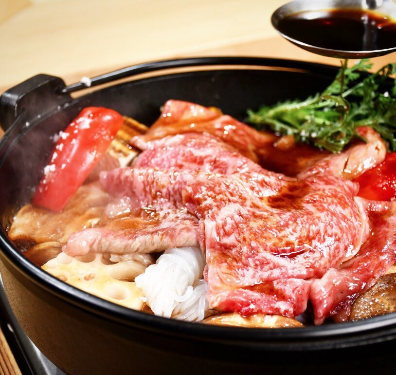 Wagyu Sukiyaki Kyoto Rikiyama Namba No.1