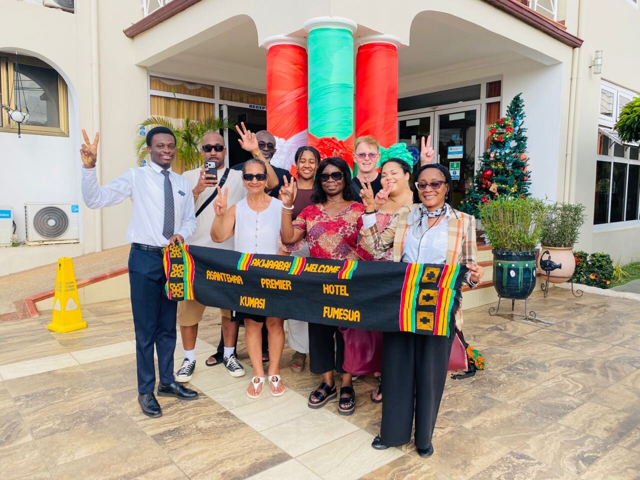 Asantewaa Premier Hotel-浴室