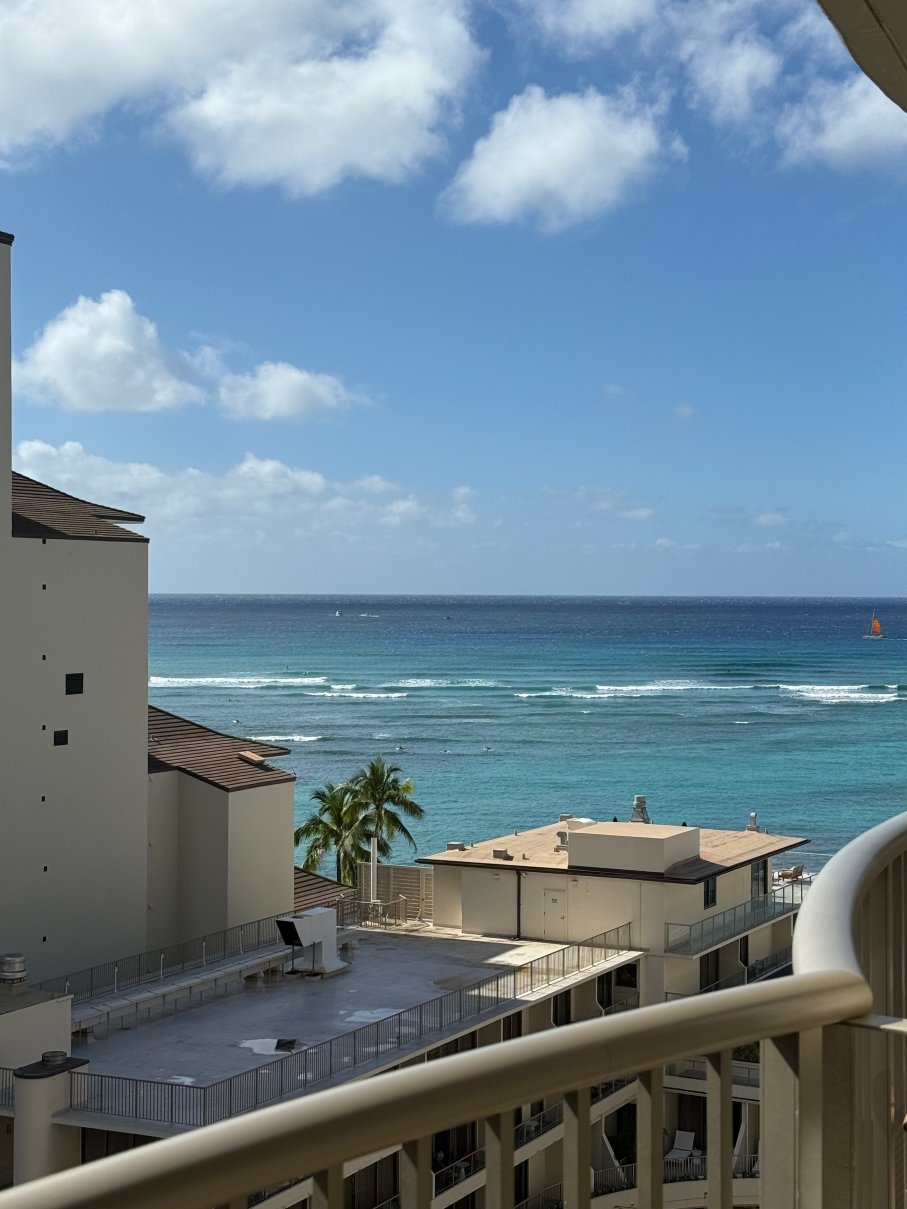 奥瑞格威基基瑞福海滩度假酒店-酒店景观