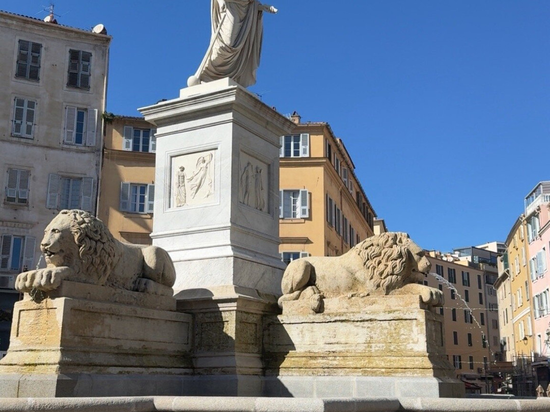 Fontaine des Quatre Lions-阿雅克肖必去景点