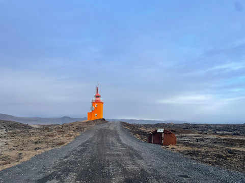 Hópsnes  Lighthouse-格林达维克必去景点