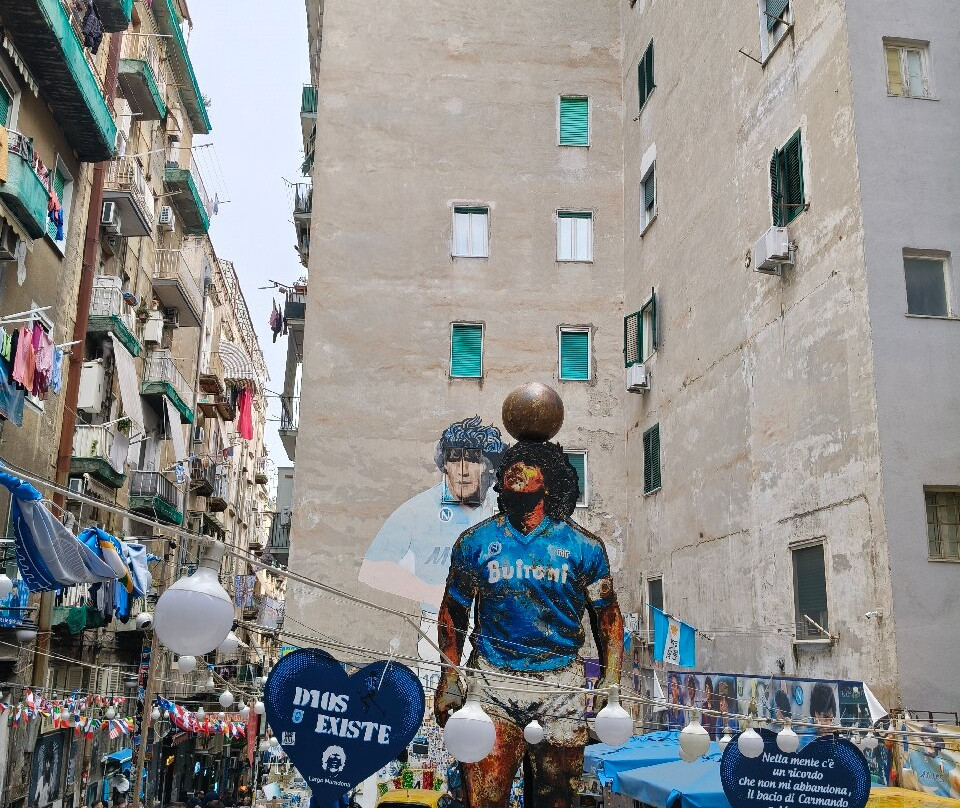 Murals Maradona 1990-那不勒斯必去景点