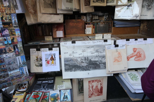 Les bouquinistes de paris-巴黎必去景点