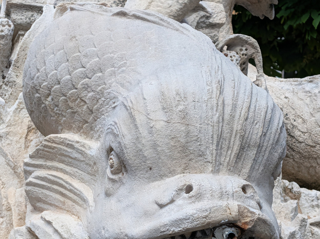 Fontaine des Quatre-Dauphins-普罗旺斯必去景点