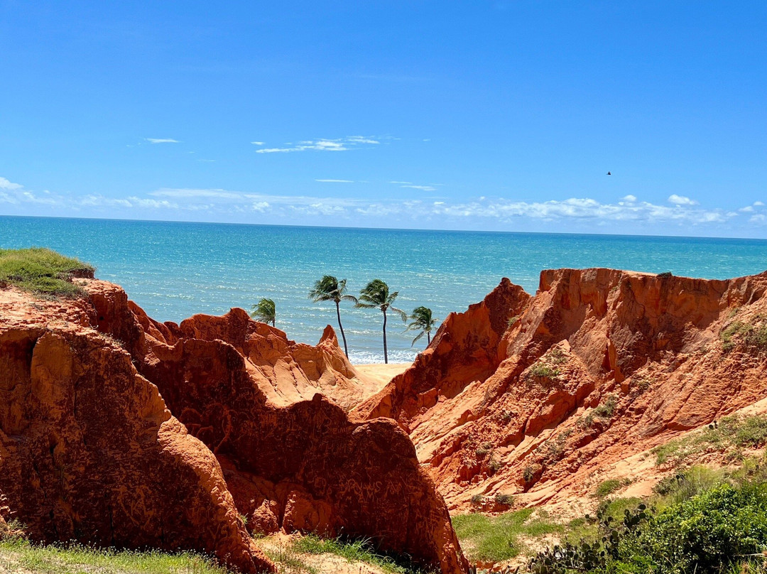 Falesias vermelhas-Canoa Quebrada必去景点