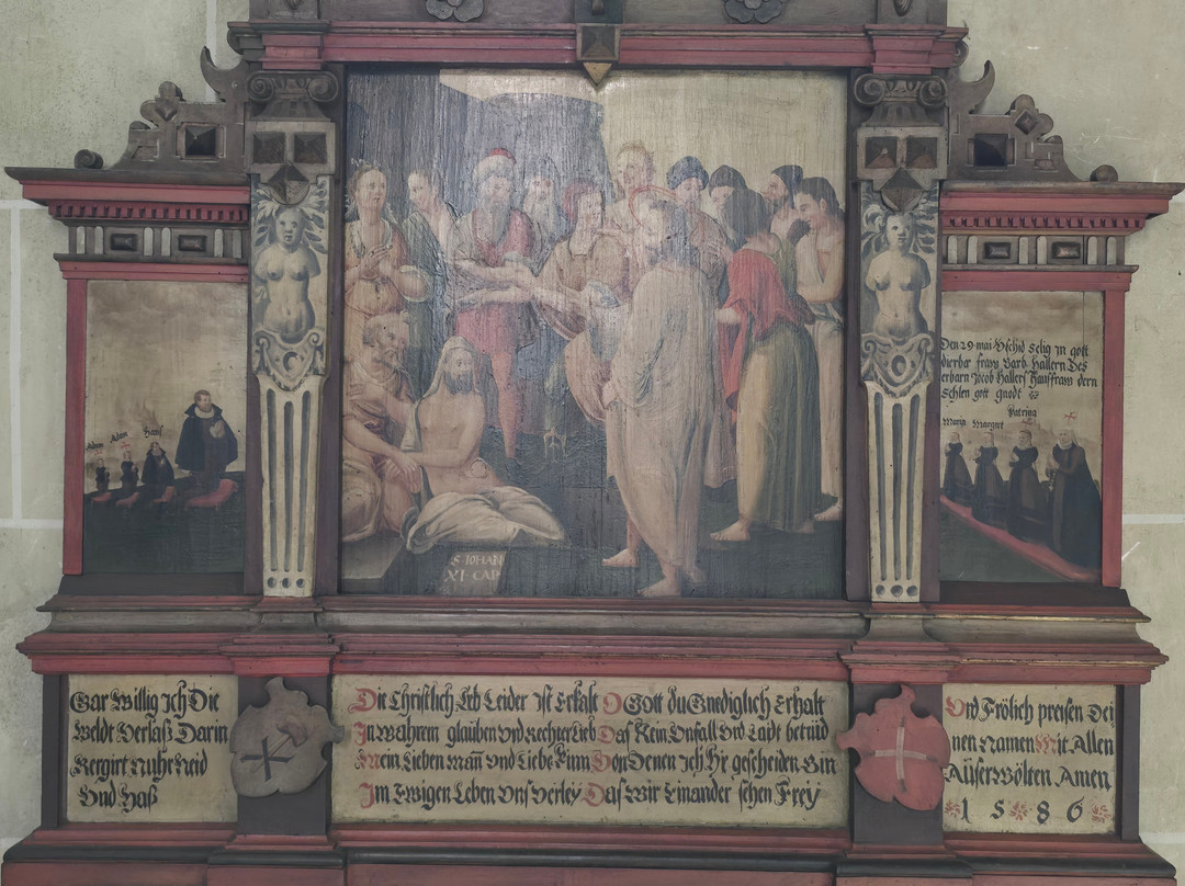 Evangelische Stadtkirche-巴德温普芬必去景点