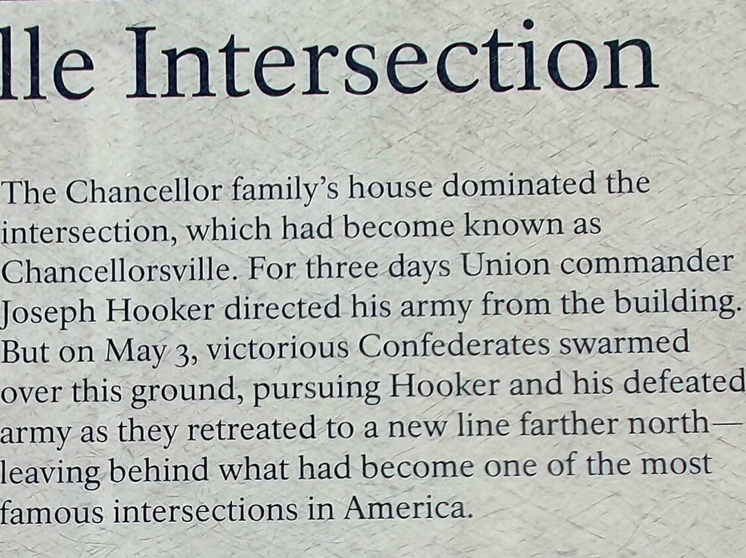 Chancellorsville Battlefield and Visitor Center-Spotsylvania必去景点