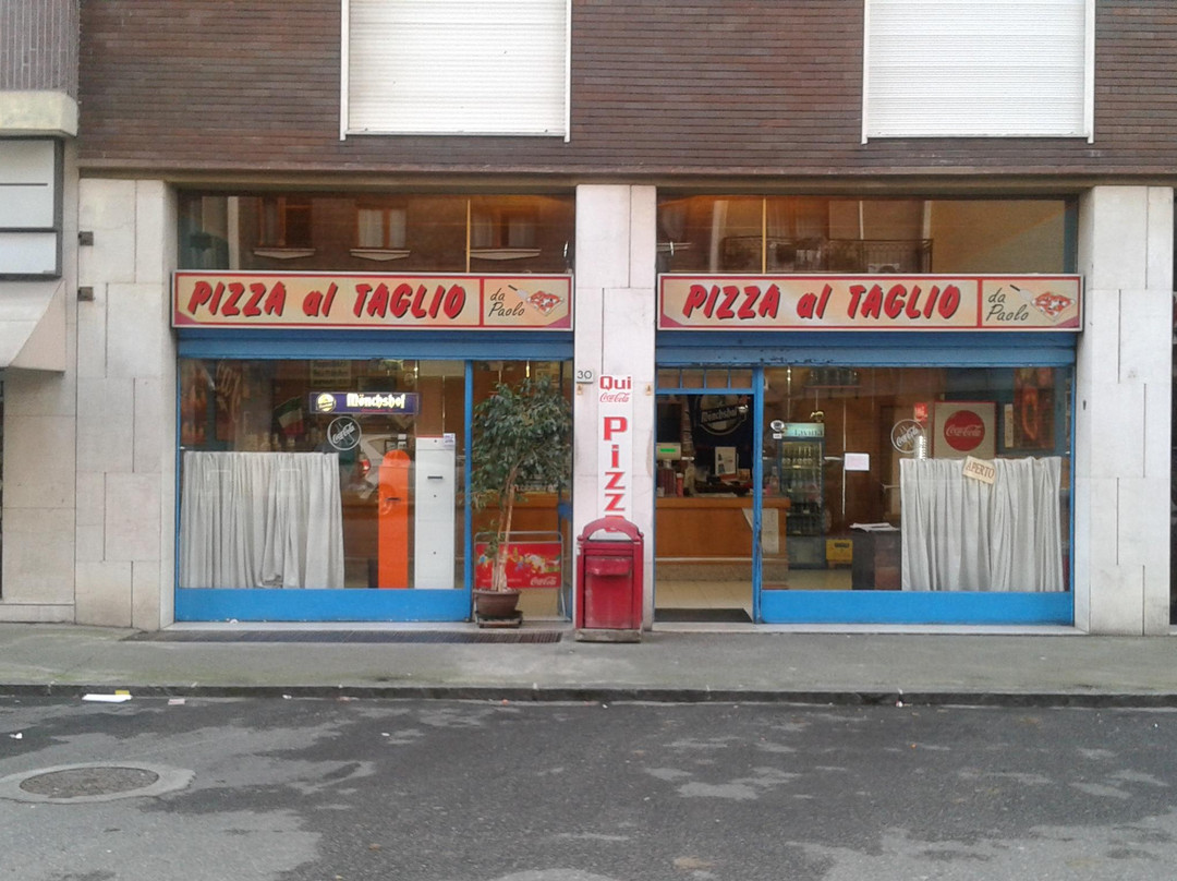 Pizza al taglio da Paolo