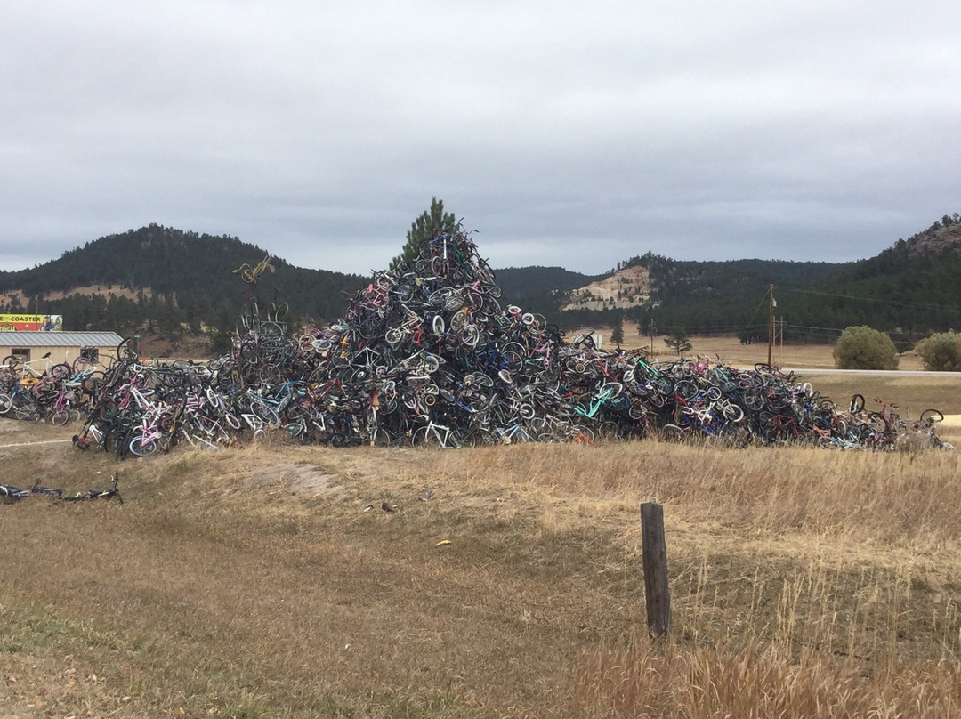 Bicycle Sculpture-Pringle必去景点