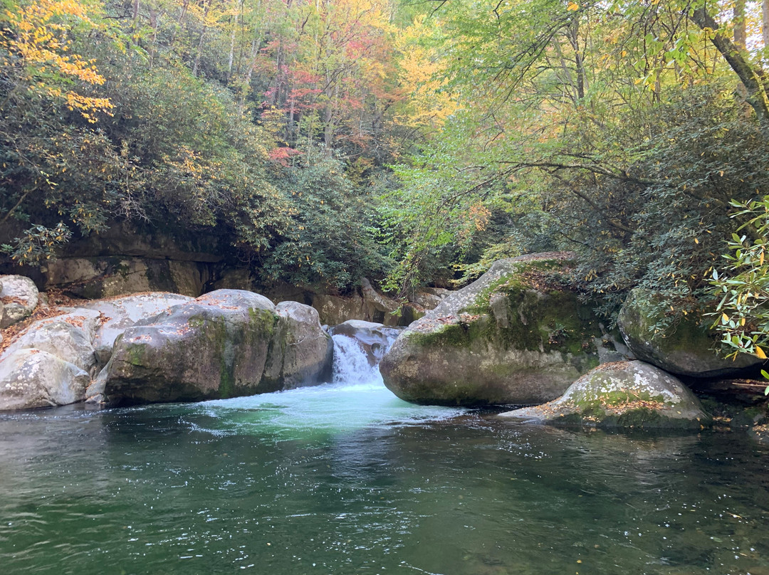 Mouse Creek Falls-大雾山国家公园必去景点