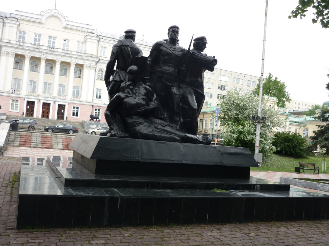 Monument to the Heroes of the Civil War-彼尔姆必去景点