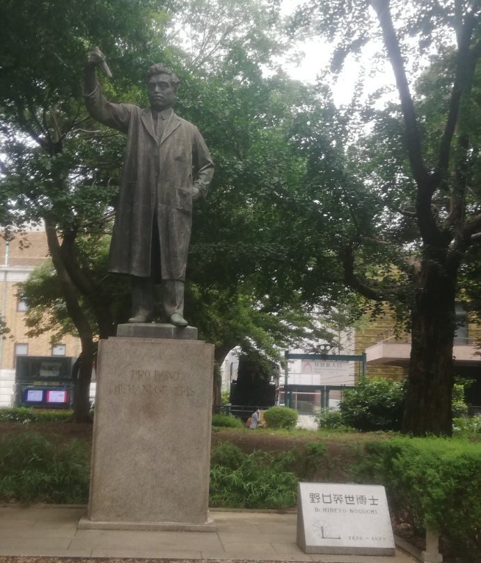Hideyo Noguchi Statue-Uenokoen必去景点