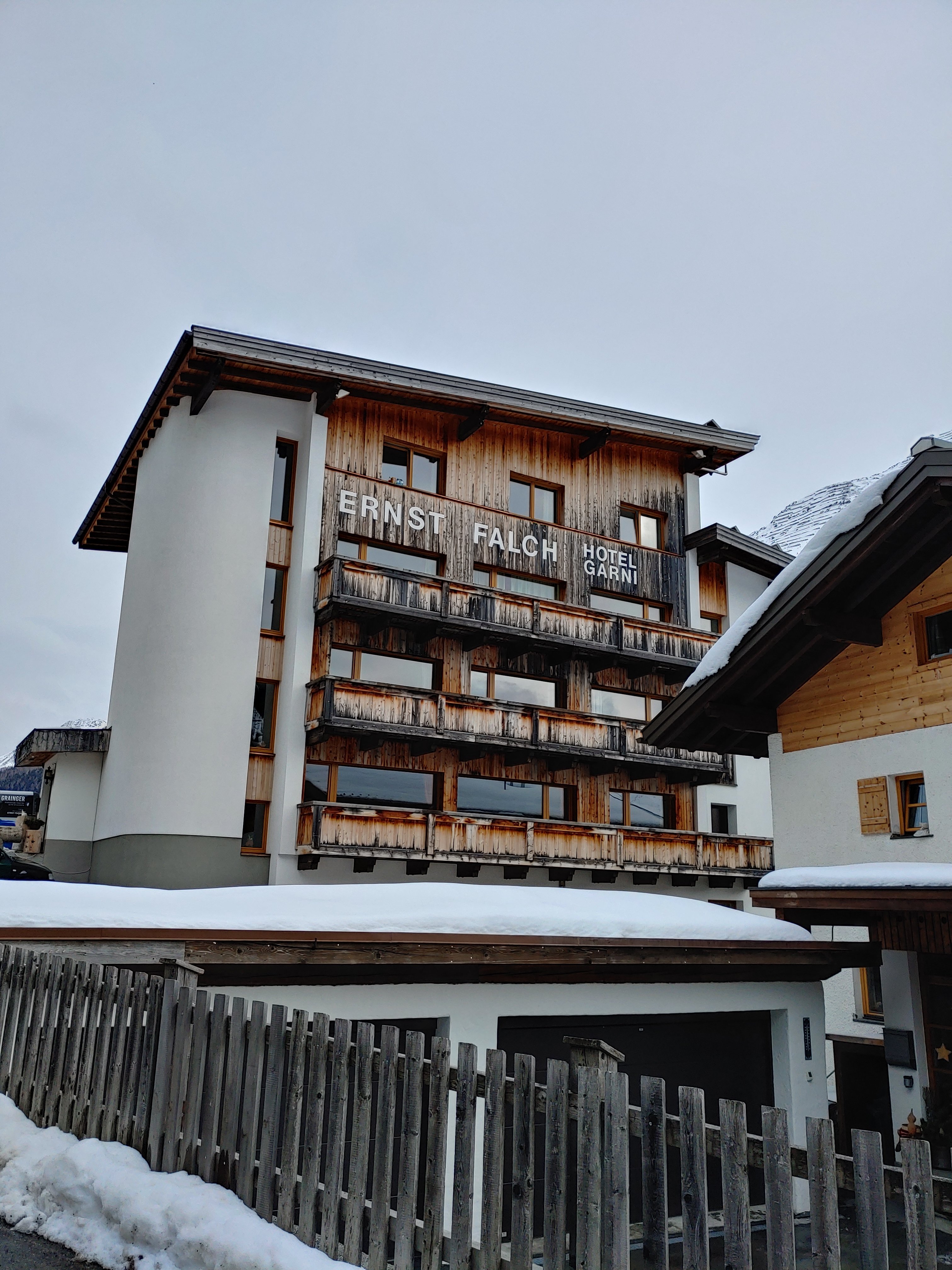 Hotel Garni Ernst Falch-浴室