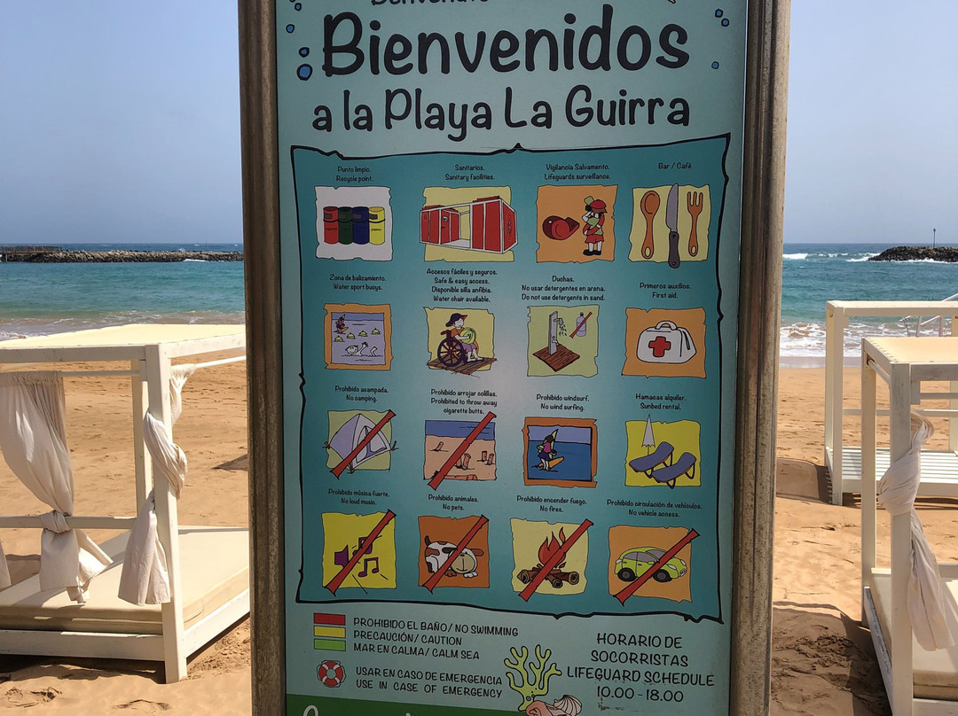 La Guirra Beach景点图片