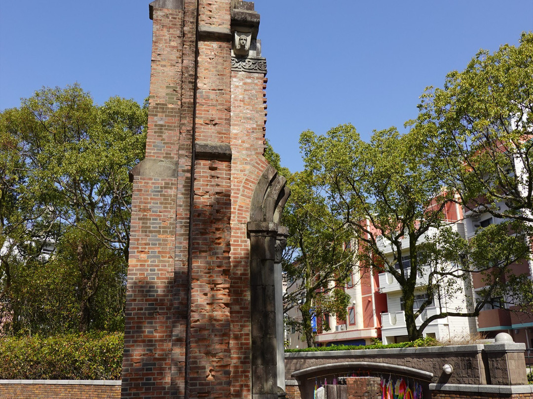 Urakami Cathedral Wall-长崎市必去景点