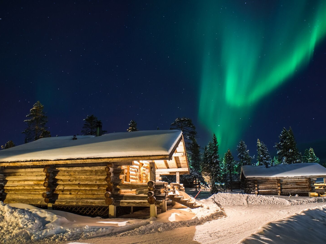 Arctic Log Cabin