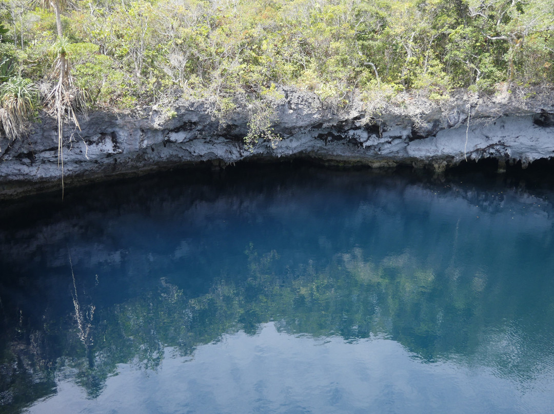 Blue Hole of Hanawa-Ouvea必去景点